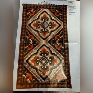 Vintage Lillill Thuve Nordisk Wallhanging Kit "SESAM" Needlework 35.5"
